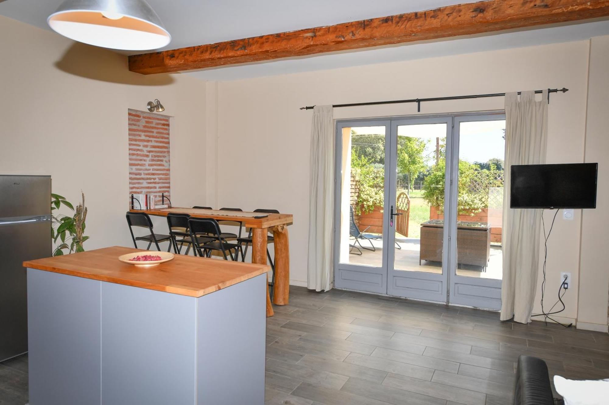 Les Appartements Du Mas Riols Saint-Cyprien  Rum bild