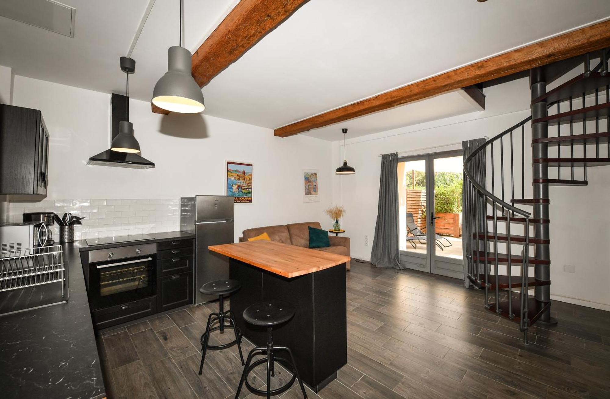 Les Appartements Du Mas Riols Saint-Cyprien  Rum bild